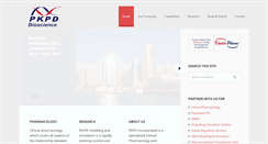Desktop Screenshot of pkpdinc.com